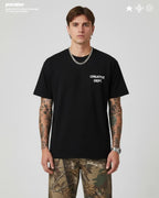 Paraiso Creative Dept T-Shirt - Streetwear Graphic Tee, Oversized Heavyweight Cotton, Y2K Aesthetic Clothing, Gift for Him, Street Style Logo Mashup of Paypal, Oakland, Rolls Royce, Amazon, Incredibles, Suzuki and Mercedes Benz.
