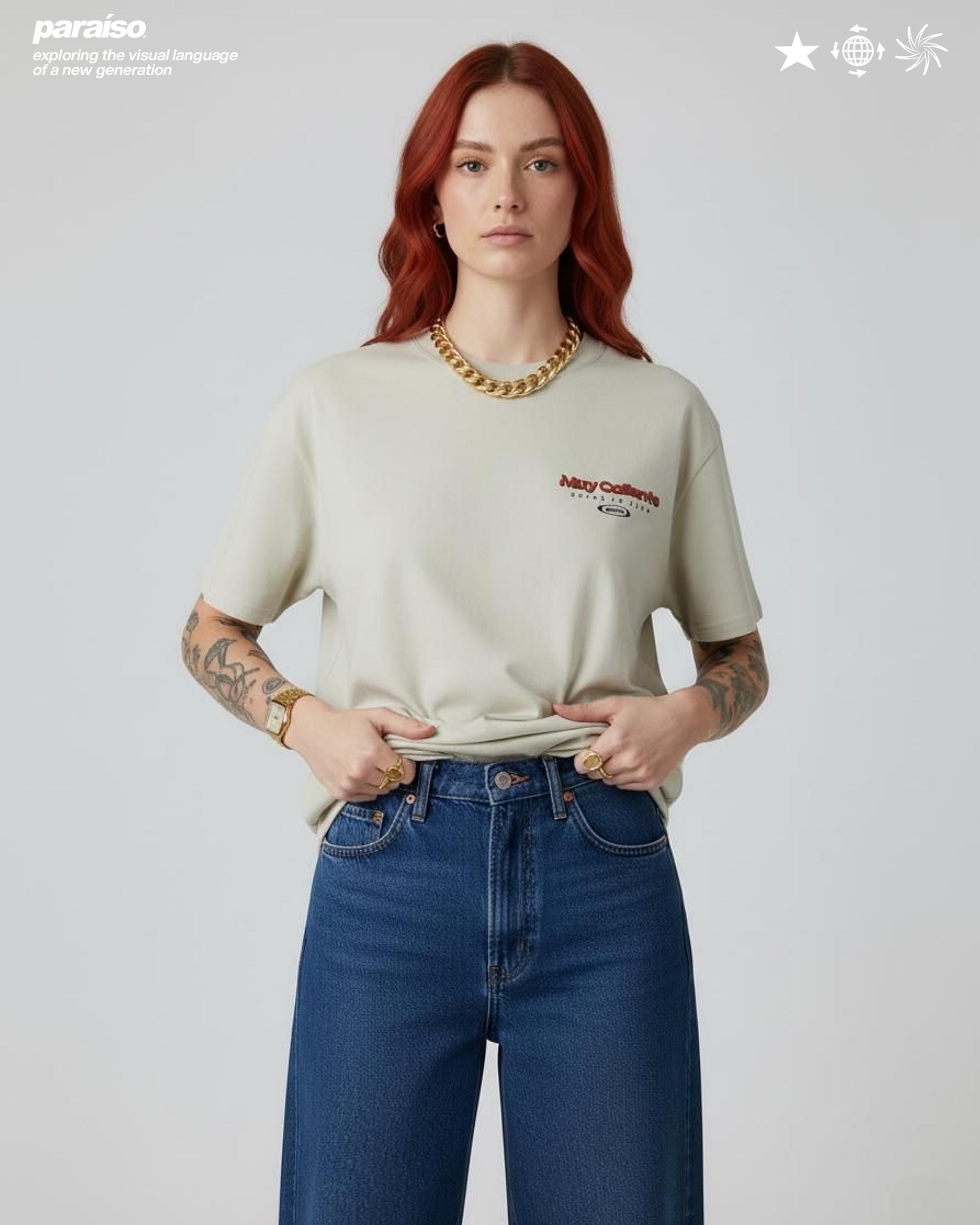 Hot Stuff Graphic T-Shirt - Funny Chili Pepper Cartoon Tee | Streetwear Oversized Shirt for Men | Spicy Retro Premium Vintage Style Top