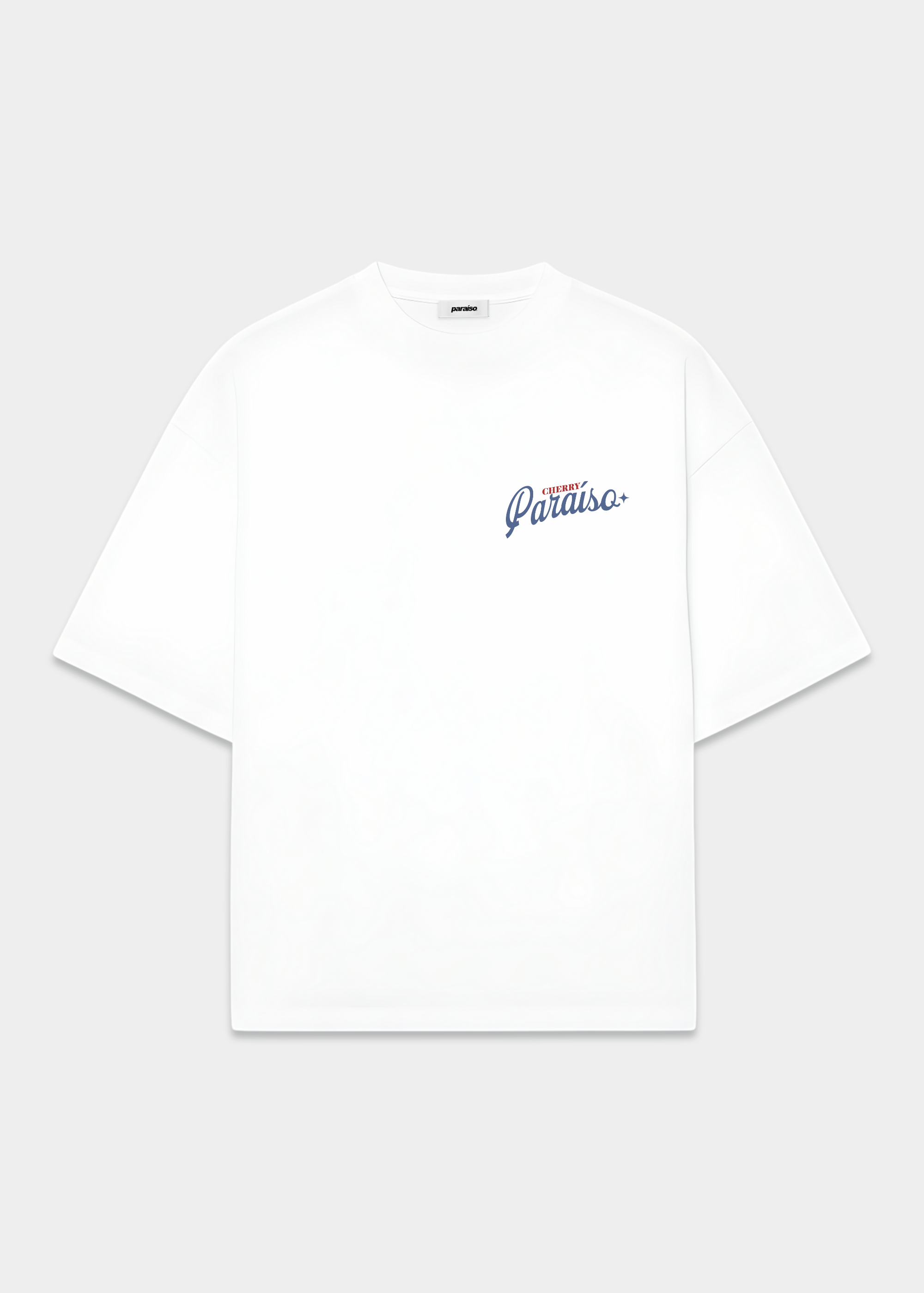 CHERRY PARAÍSO TEE WHITE