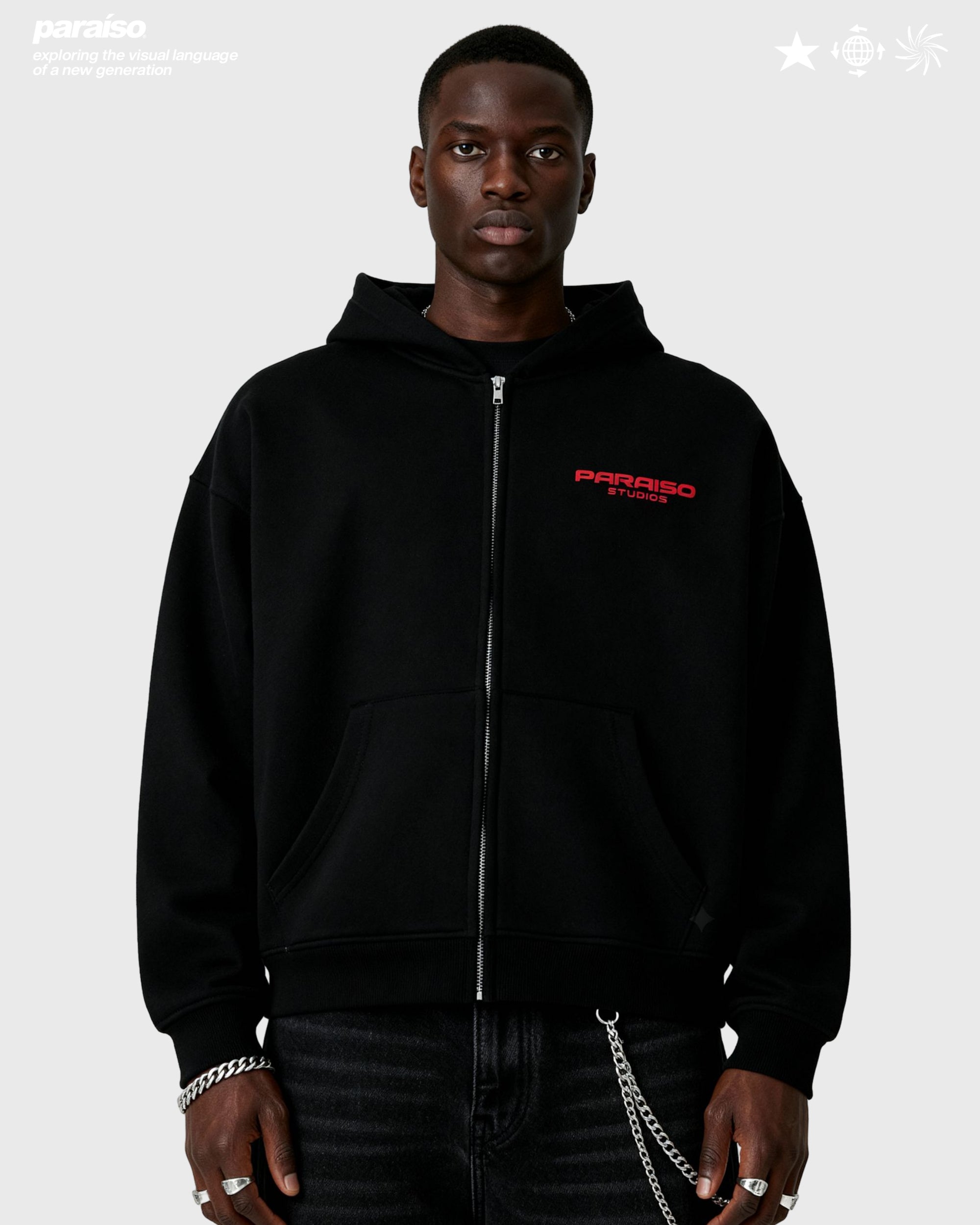 PEGASUS ZIP UP HOODIE
