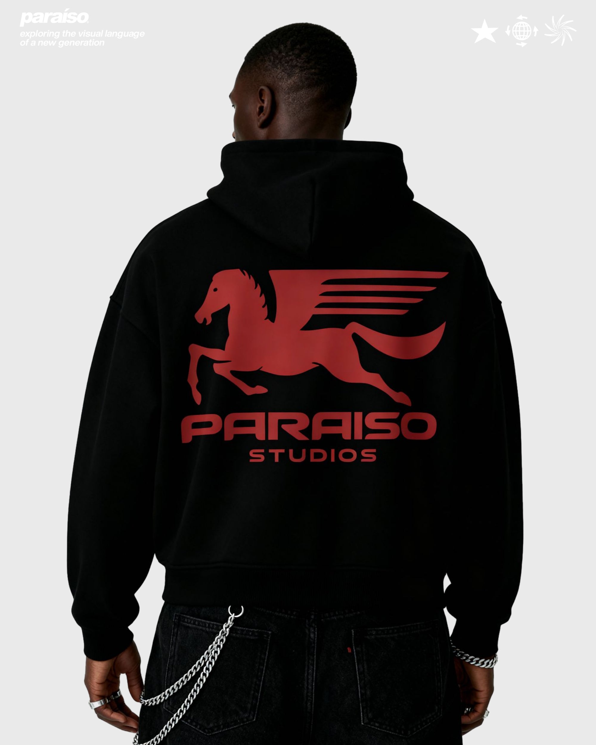 PEGASUS ZIP UP HOODIE