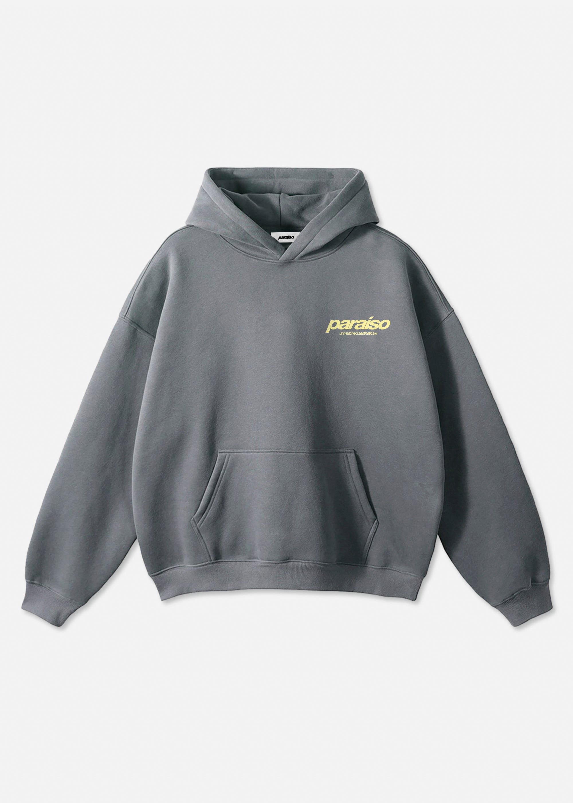 UNMATCHED AESTHETICS HOODIE SILVER