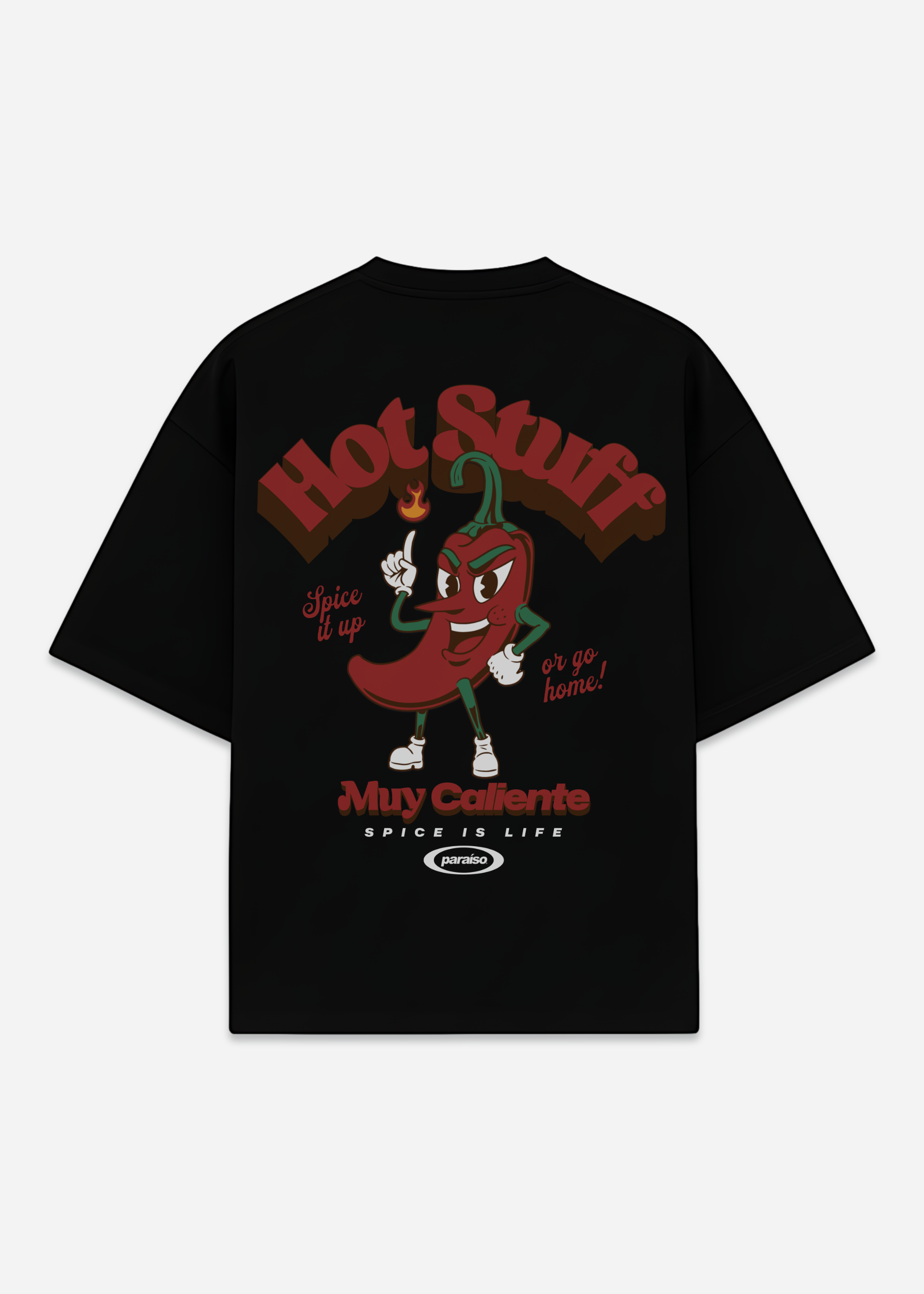 HOT STUFF TEE BLACK