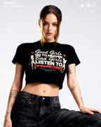BAD GIRLS CROP TOP
