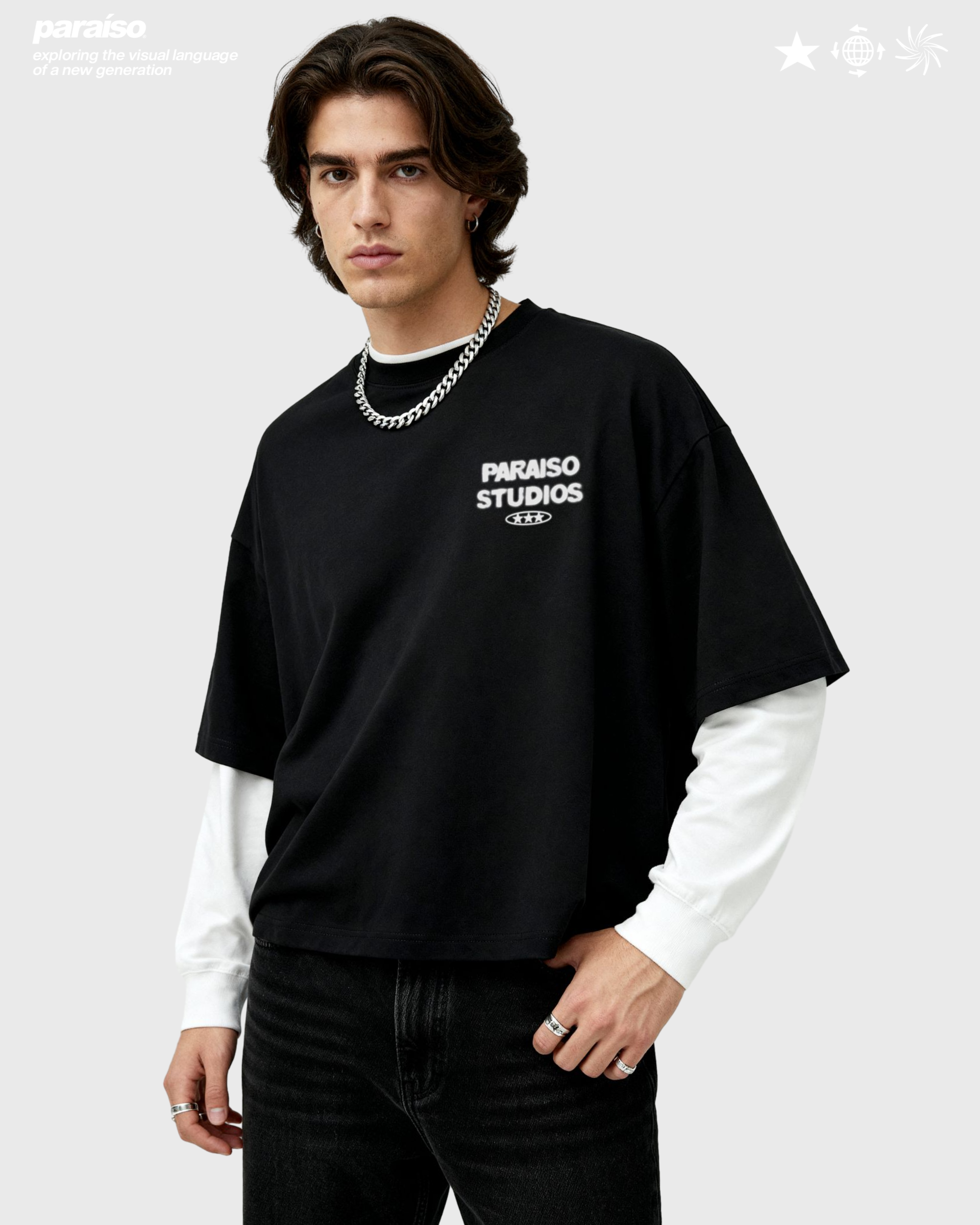 MOST DESIRED CONTRAST LONGSLEEVE