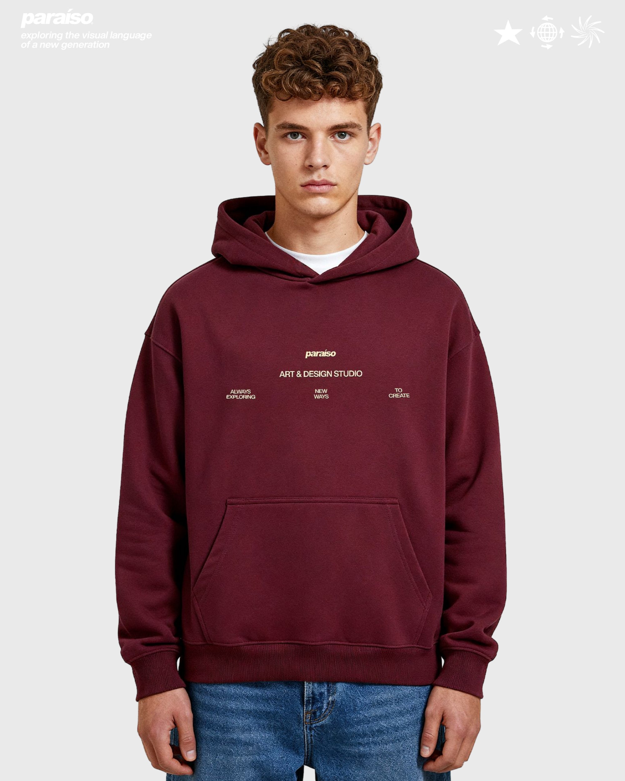 ART & DESIGN STUDIO WINE RED