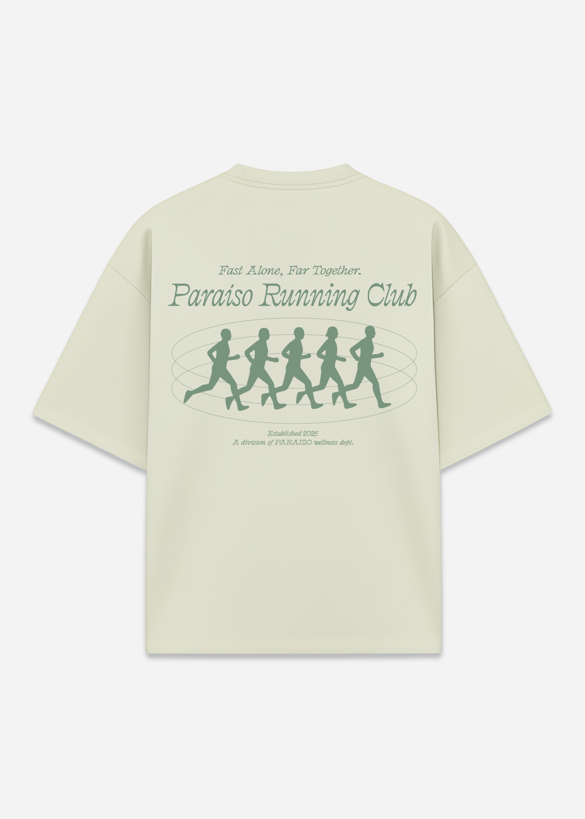 RUNNING CLUB TEE IVORY