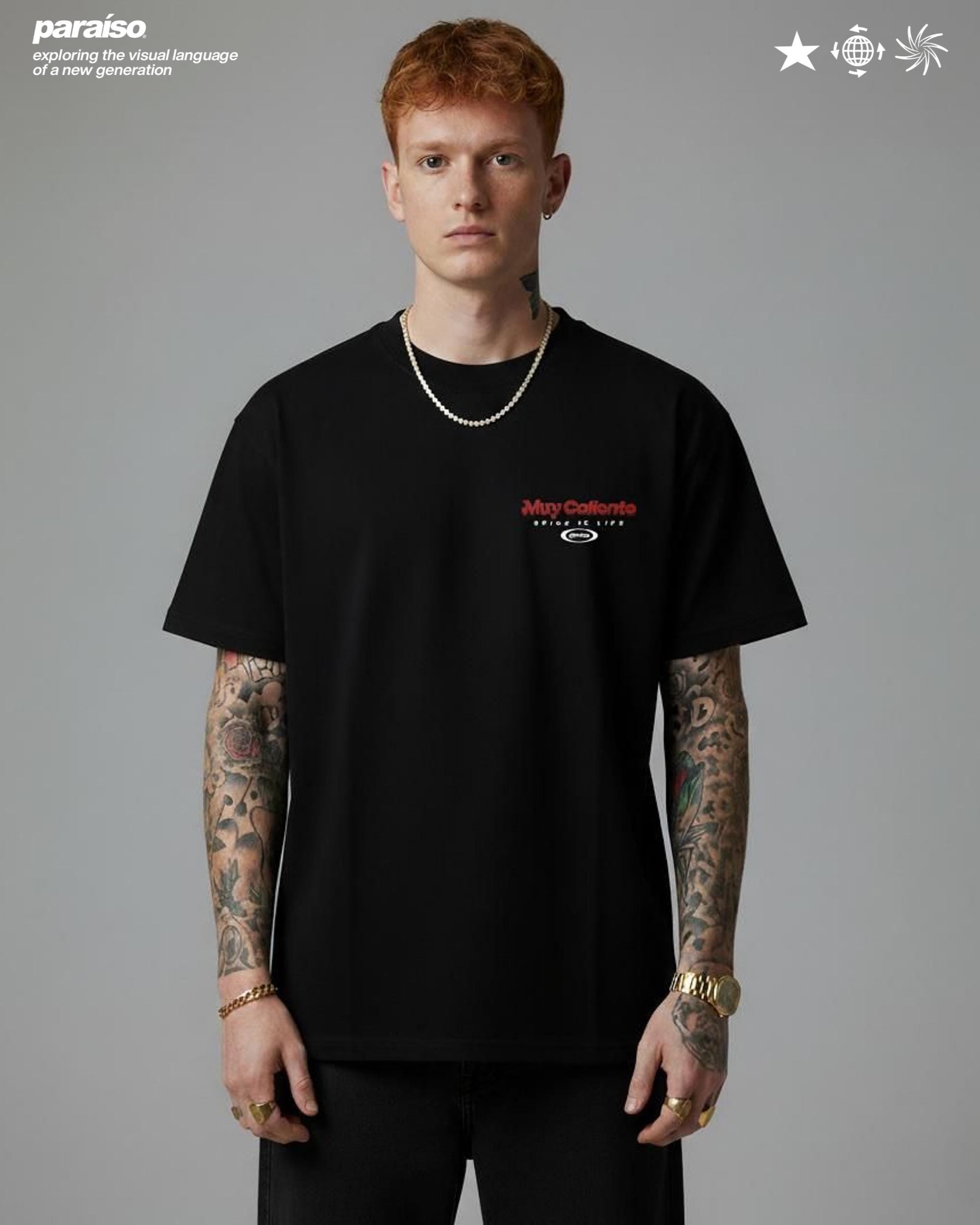 Hot Stuff Graphic T-Shirt - Funny Chili Pepper Cartoon Tee Streetwear Oversized Shirt for Men Spicy Retro Premium Vintage Style Top