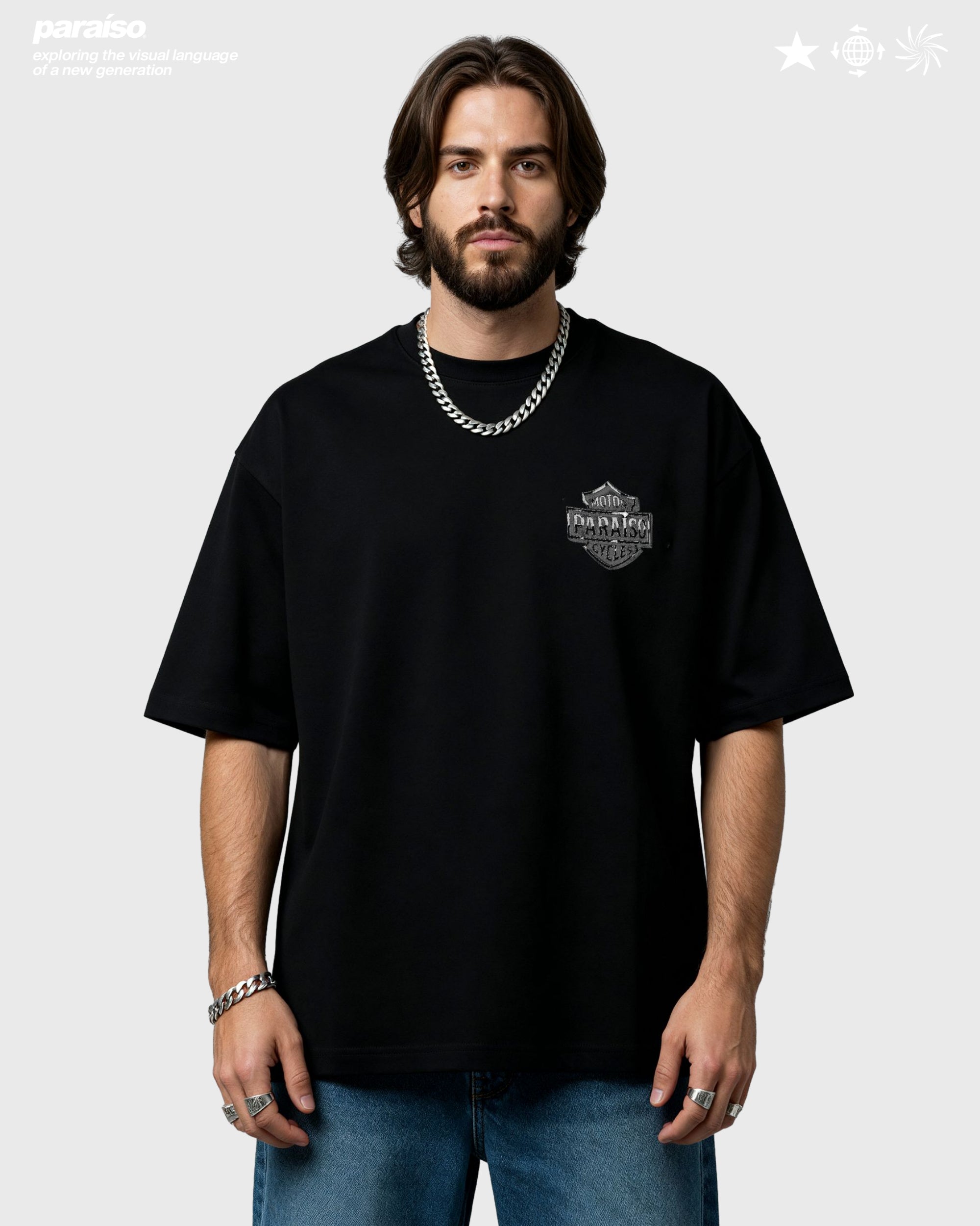 VINTAGE HARLEY LOGO TEE