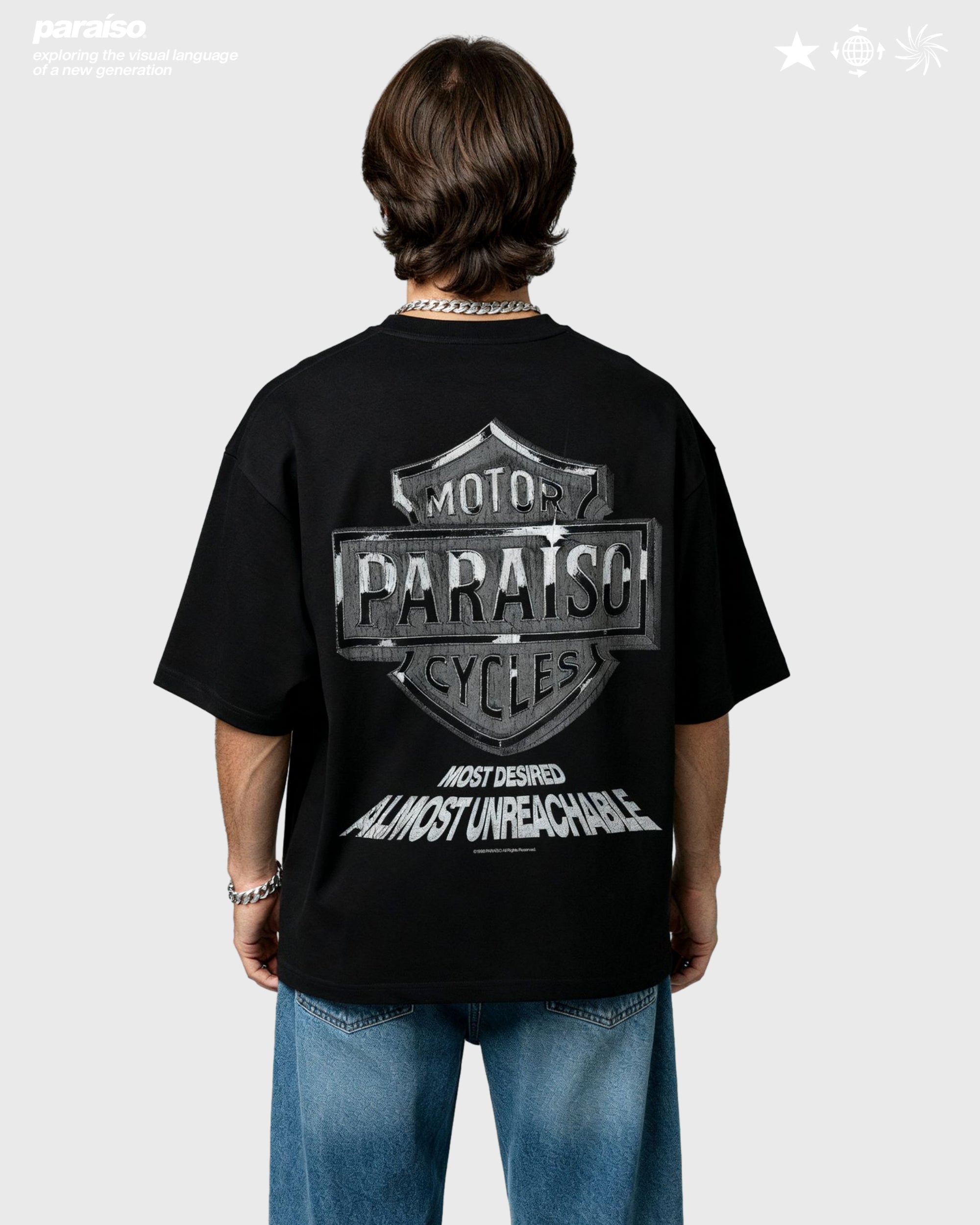 VINTAGE HARLEY LOGO TEE